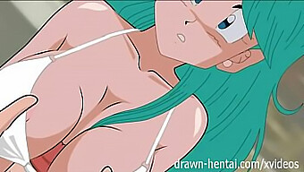 Bulma'S Hentai Threesome With Two Other Lovers