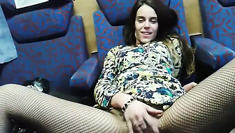 Outdoor Train Sex With A Hot Milf