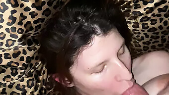 Blowjob And Cum On Big Natural Tits