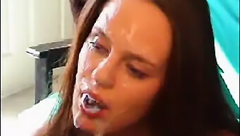 Cum Queen: Face Fucked And Cummed On