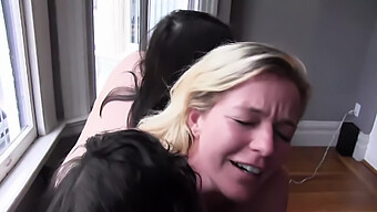 Lesbian Threesome With A Sex Toy And Amazing Fingering Skills