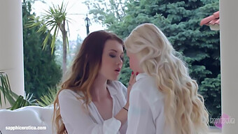 Νέες Λεσβίες: Η Misha Cross Και Η Lola Tay Σε Μια Άνεμη Μέρα Με Δάχτυλα