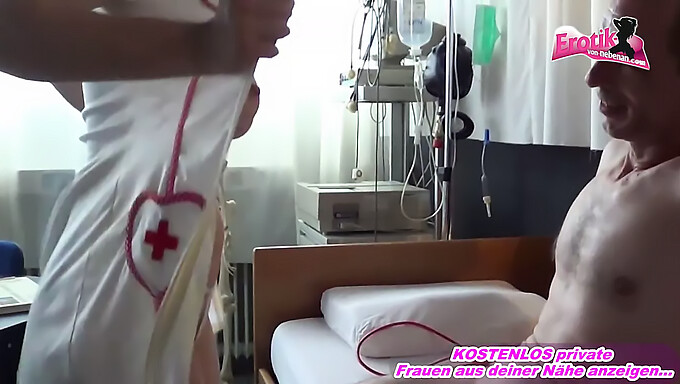 German Nurse'S Examination Of Patient - Amateur Video