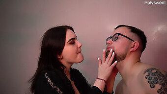 Cuckold And Femdom: Russian Teen (18+) In Pov Oral Action