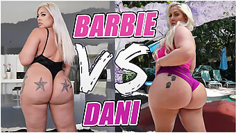 Interracial Busty Beauty Vs. Blonde Pornstar: Vem Kommer Att Vinna Kampen?