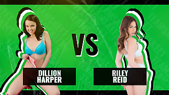 Bitva O Kouření: Riley Reid Vs. Dillion Harper - Kdo Vyhraje Cenu?