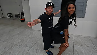 New Experience With Jasmine And A Midget