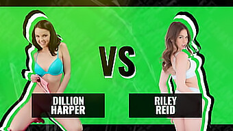 Sperm I Munden Konkurrence: Riley Reid Vs. Dillion Harper