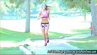 Blonde Kenna'S Amateur Golf Course Fuck And Masturbation