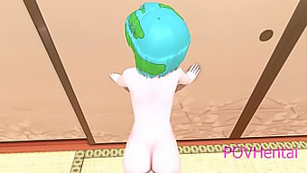 Teen (18+) Earth-Chan In A Missionary Position