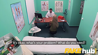 Russian Amateur Gets Her Fill Of Cum In A Fake Hospital Setting