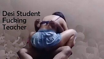 Indian College Girl Radha Gets Wild With Her Teacher