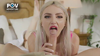 Teen (18+) Sa Prehryzie Veľkým Penisom: Pov Zážitok