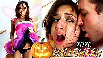 James Deen Og Sara Lovvvs Halloween Sexfest