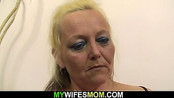 Old Stepmom Cheats On Her Husband With A Younger Man