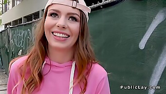 Cumshot On Face Of Teen In Public